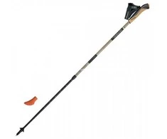 Gabel Stretch Lite Reguliuojamos šiaurietiškojo ėjimo lazdos, 75-130 cm, smėlio spalva