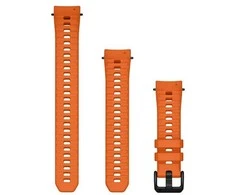 Garmin 20 mm laikrodžių apyrankės (Instinct E – 40 mm), Ember oranžinis silikoninis