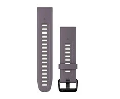 Garmin QuickFit 20 mm Silikoninis laikrodžio dirželis, Sodri orchidėjų/Šviesios smėlio spalvos