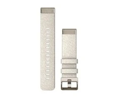Garmin QuickFit 20mm Nailono Laikrodžio dirželis, Kreminė spalva