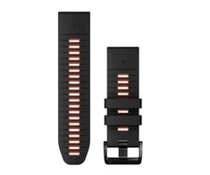Garmin QuickFit 26 Laikrodžio dirželis, Juoda/liepsnos raudona