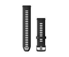 Garmin Forerunner 965 Laikrodžių dirželiai, Juodas / pilkšvas, 22 mm