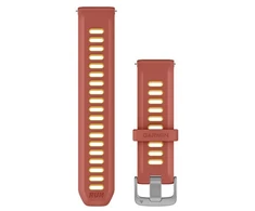 Garmin Quick Release Bands (20 mm), raudona, rožinė/mango