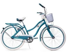 Huffy Duluxe Cruiser Moteriškas dviratis, 26", Smaragdas