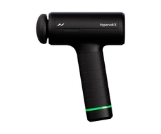 Hyperice Hypervolt 3 perkusinis masažinis pistoletas, juodos spalvos