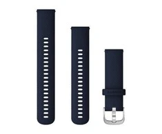 Išmaniojo laikrodžio Garmin greitai atsegamas silikoninis dirželis, Mėlynos spalvos,  22mm