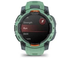 Išmanusis laikrodis Garmin Instinct 3, 50 mm, AMOLED,  Neotropinio dizaino su saulėlydžio dizaino dirželiu