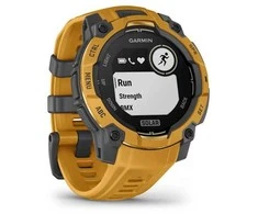 Išmanusis laikrodis Garmin Instinct 3 –45 mm, Solar Sunburst with sunburst/pilkas silicone band