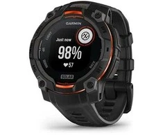 Išmanusis laikrodis Garmin Instinct 3 – 45 mm, Solar, Juodas su juodu dirželiu