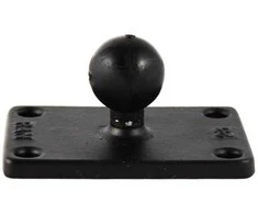 Ram Mounts RAM BASE 2" X 3" W/ 1" BALL