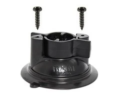 Ram Mounts RAM UNPKD 3.3" DIA. SUCT CUP W/TWIST LCK