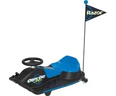 Razor Crazy Cart Shift elektrinis drifto kartingas, Mėlynas, 12V