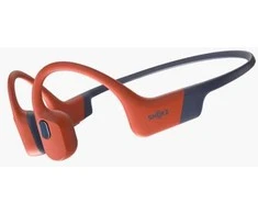 Shokz OpenSwim Pro plaukimo ausinės su kaulų laidumo technologija, USB-C, raudonos spalvos