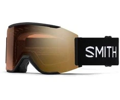 Smith Squad Mag akiniai, juodi ChrPop Pro, auksiniai veidrodiniai ChrPop