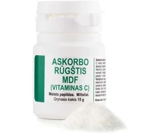 VITAMINAS C MILTELIAI (Askorbo rūgštis MDF), 15 g