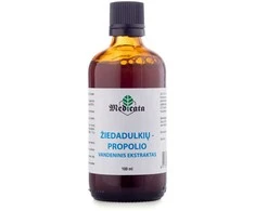 ŽIEDADULKIŲ PROPOLIO VANDENINIS EKSTRAKTAS, 100 ml