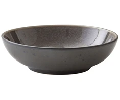 BITZ makaronų dubuo, 20 x 6 cm, juodas/pilkas