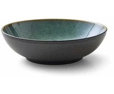 BITZ salotų dubuo, 24 x 6 cm, juodas/žalias