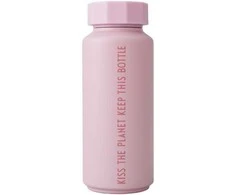 Design Letters Termo gertuvė Tone-on-Tone 500 ml, spalva: ROŽINĖ
