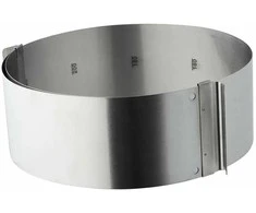 Funktion Reguliuojamas torto žiedas, skersmuo 16–32 x 8 cm