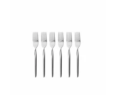 Gense Twist torto šakutės, 16 cm, 6 vnt., blizgaus plieno