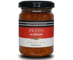 Greenomic Delikatessen Arrabbiata Pesto (aštri) 135g