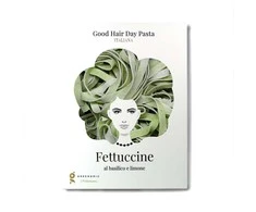 Greenomic Delikatessen Good Hair Day makaronai, ilgi fettuccine su baziliku ir citrina 250g