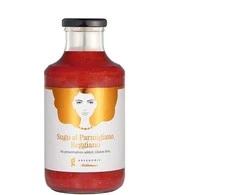 Greenomic Delikatessen Good Hair Day pomidorų padažas su parmezano sūriu 500g