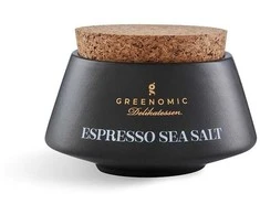 Greenomic Delikatessen Jūros druska su malta kava japoniško stiliaus indelyje 45g