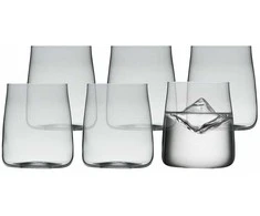 Lyngby Glas Krystal Krystal Zero vandens stiklinės, 42 cl, 6 vnt.