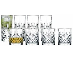 Lyngby Glas Krystal Lyngby Glas Melodia viskio taurė/aukšta taurė 8 vnt.