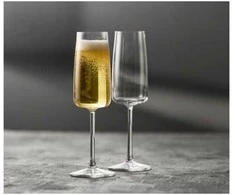 Lyngby Glas Krystal Lyngby šampano taurės 4 vnt