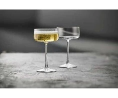 Lyngby Glas Krystal Zero šampano taurės 260ml 4 vnt