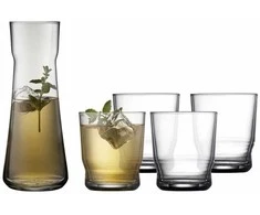 Lyngby Glas Lyngby stiklinių ir grafino rinkinys Lissabon 5 dalių, skaidrus