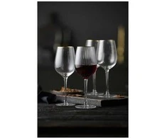 Vyno taurės Lyngby Glas Palermo Gold Raudona