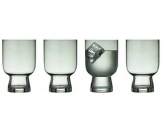 Lyngby Glas Sorrento vandens stiklinės, 300 ml, 4 vnt., žalios