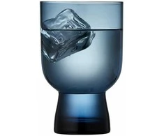 Lyngby Glas Sorrento vandens stiklinės, 300 ml, 4 vnt., mėlynos