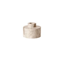 Muubs Žvakidė Vita M, marmuras, 7,5 x 7,5 x 6 cm, Seashell