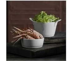 Pillivuyt Dubuo Toulouse su tiesiu kraštu, 14 cm, 0,5 l, baltas