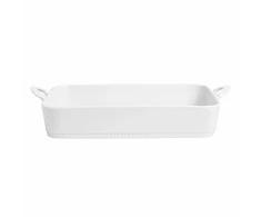 Pillivuyt Indas Toulouse 3,7 litro, 34 x 24,5 x 7 cm, baltas