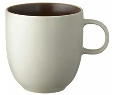 Studio Round North puodelis, 330 ml, matinės baltos / matinės rudos spalvos