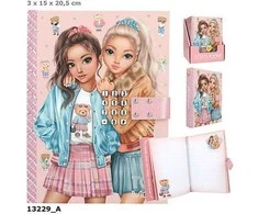 Top Model dienoraštis su elektroniniu kodu ir muzika "Team Teddy"