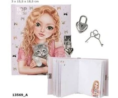 Top Model dienoraštis su užraktu 2025 "Kitty"
