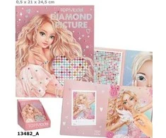 Top Model lipdukų knyga "Create your Diamond Picture"