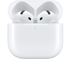 Apple AirPods (4-os kartos) AirPods 4 belaidės ausinės, į ausis, skambučiams / muzikai / sportui / kasdieniam „Bluetooth“ ryšiui, baltos