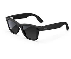 Asus „RayBan Meta Wayfarer“ matinės juodos/gradiento grafito poliarizuoti akiniai (Pažeista pakuotė)