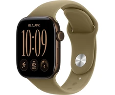 Išmanusis laikrodis Apple Watch 12 GPS 42mm Dark Bronze Alu Sport Band S/M Oliwkowy (MJEF4MP/A)