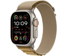 Watch Apple Watch Ultra 2 (2024) LTE 49mm Natural Titanium Case with Alpine Loop M - Tan