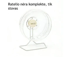 HapPet stovas tyliam rateliui 17cm baltas