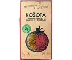 Košota Bulguro kruopų ir lęšių košė su pomidorais